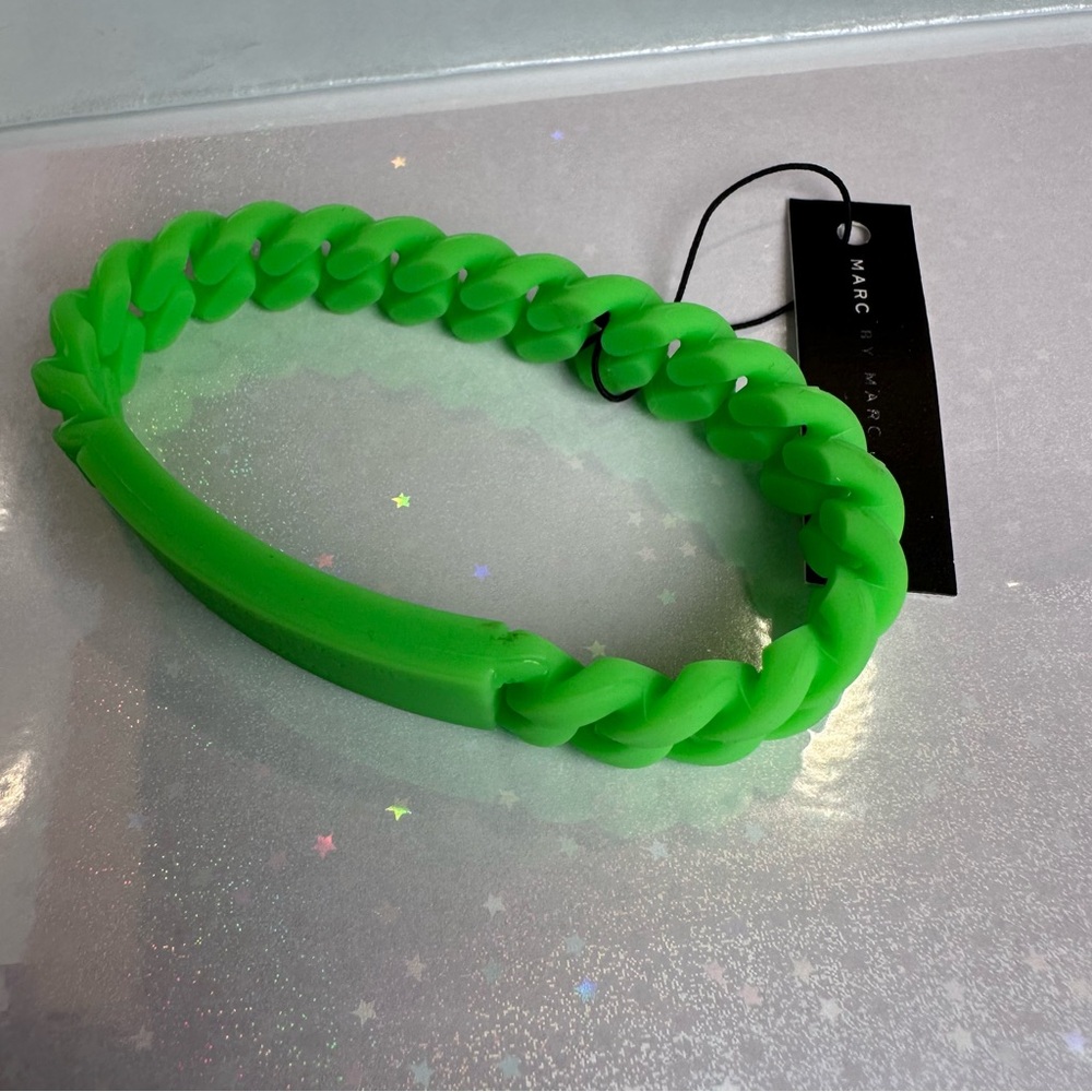 Marc by Marc Jacobs | Silicone Bracelet | Green | NWT